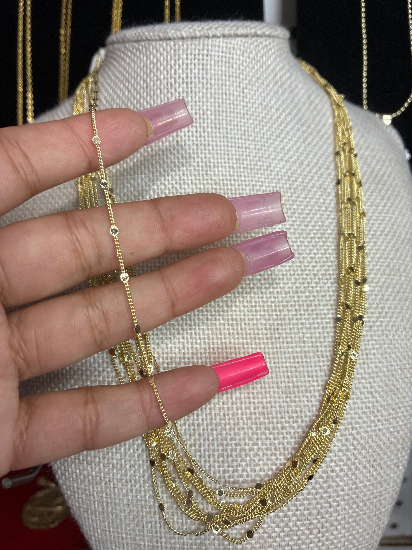 Mirror Thin 18” necklace