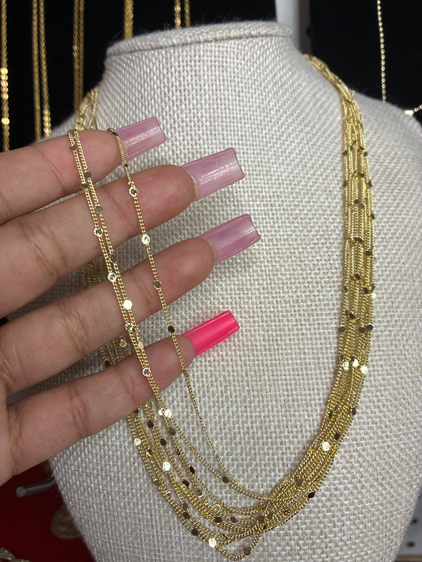 Mirror Thin 18” necklace