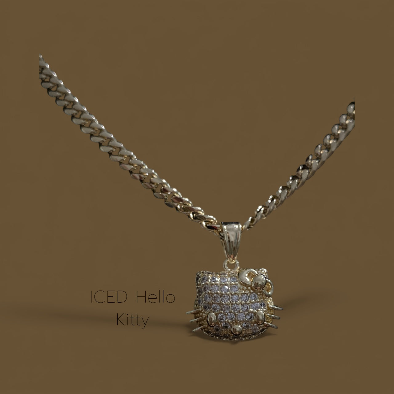 Hello Kitty CZ Necklace