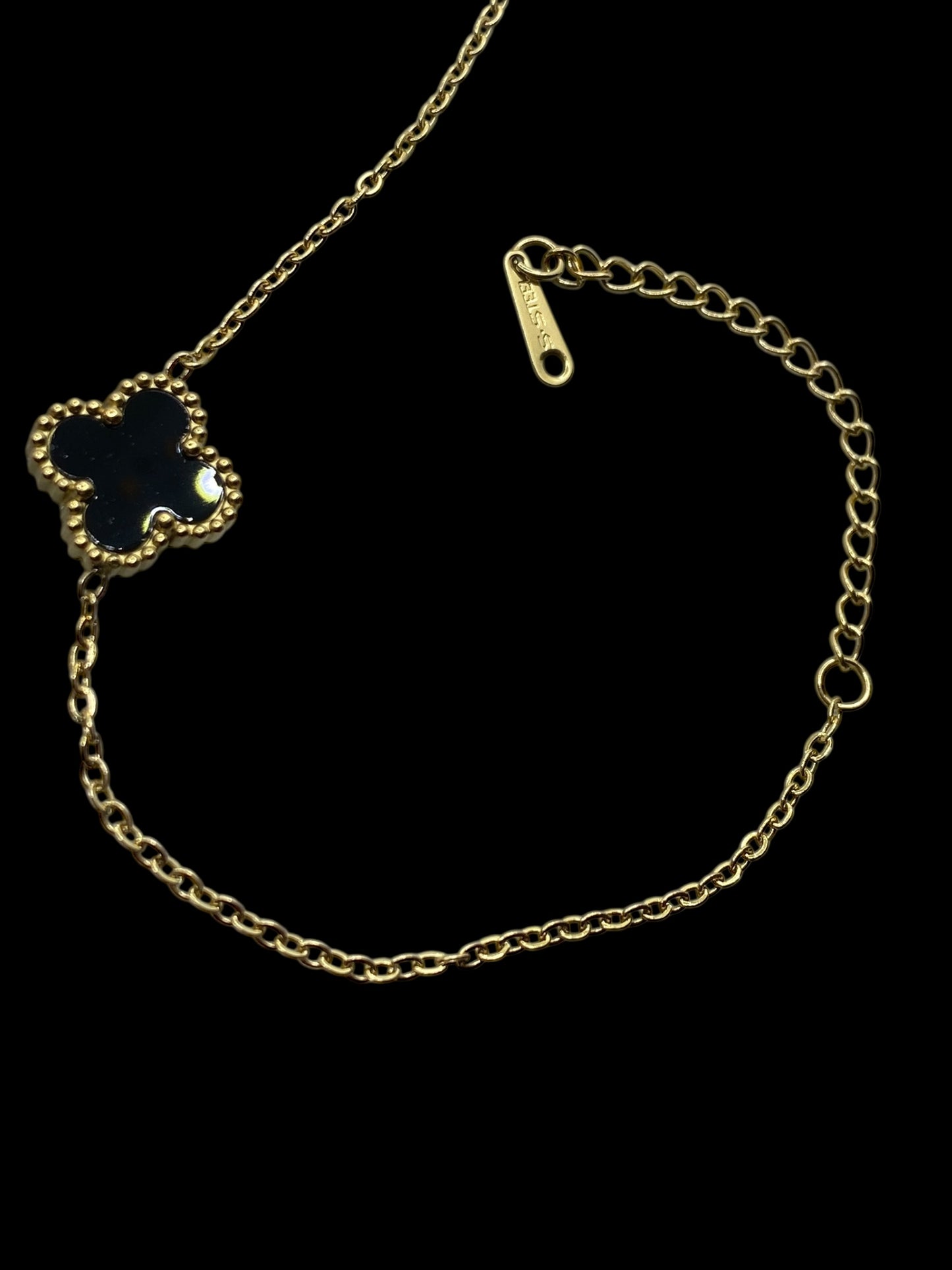 1 Clover Stainless Steel Bracelet