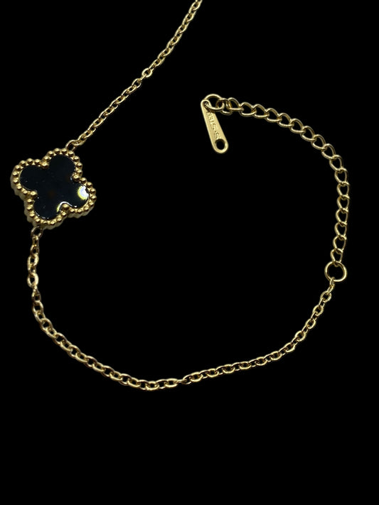 1 Clover Stainless Steel Bracelet