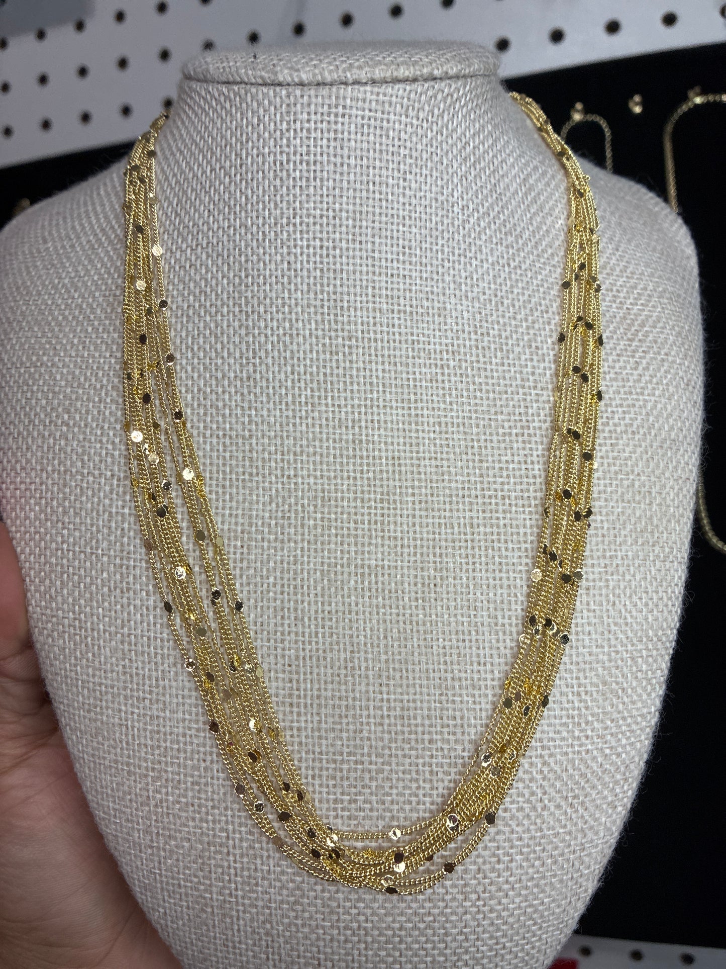 Mirror Thin 18” necklace