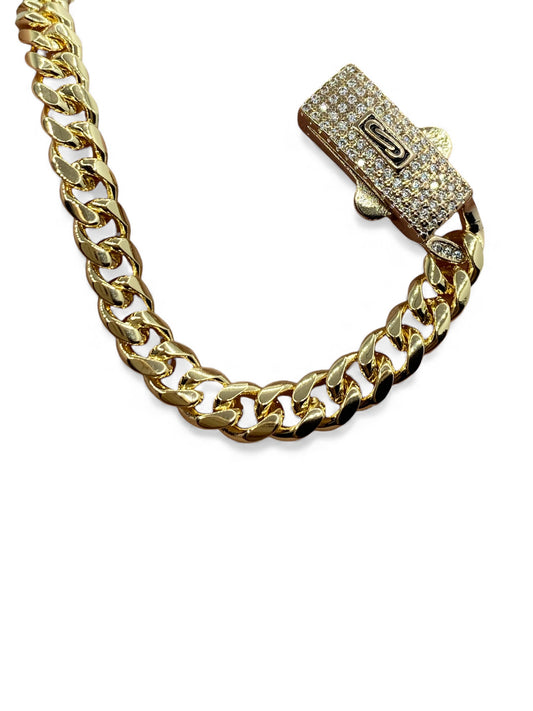Mona co Cuban Link Bracelet