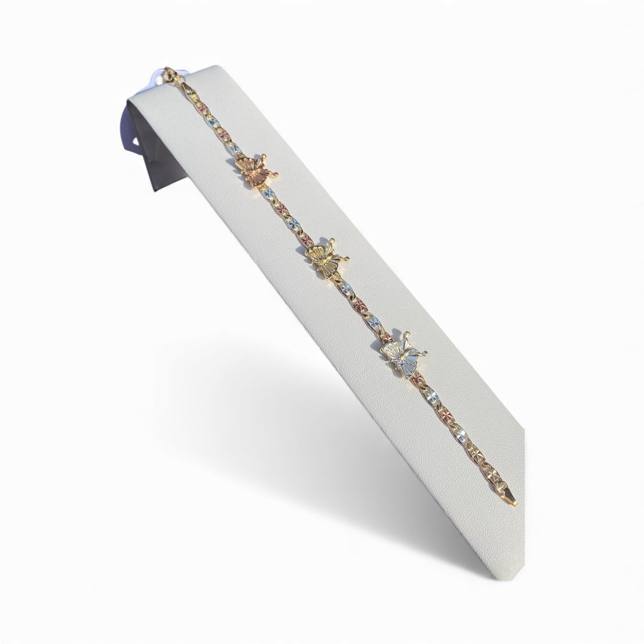 3 Tones Butterfly Bracelet