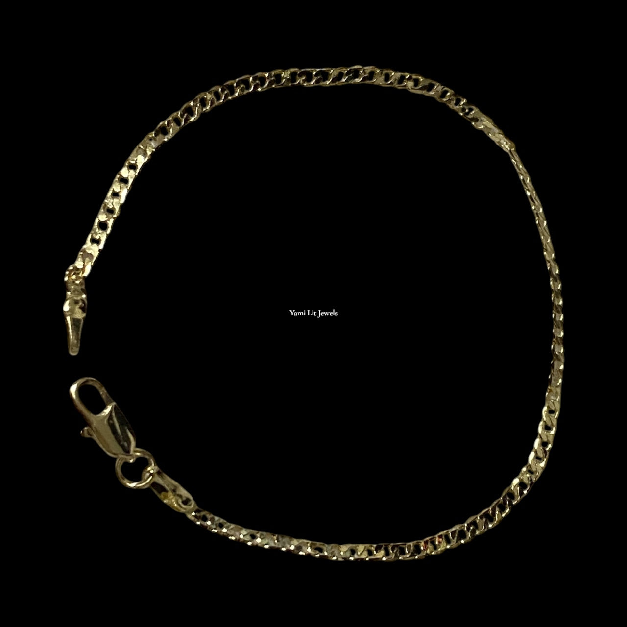 1.5 mm Cuban link Bracelet