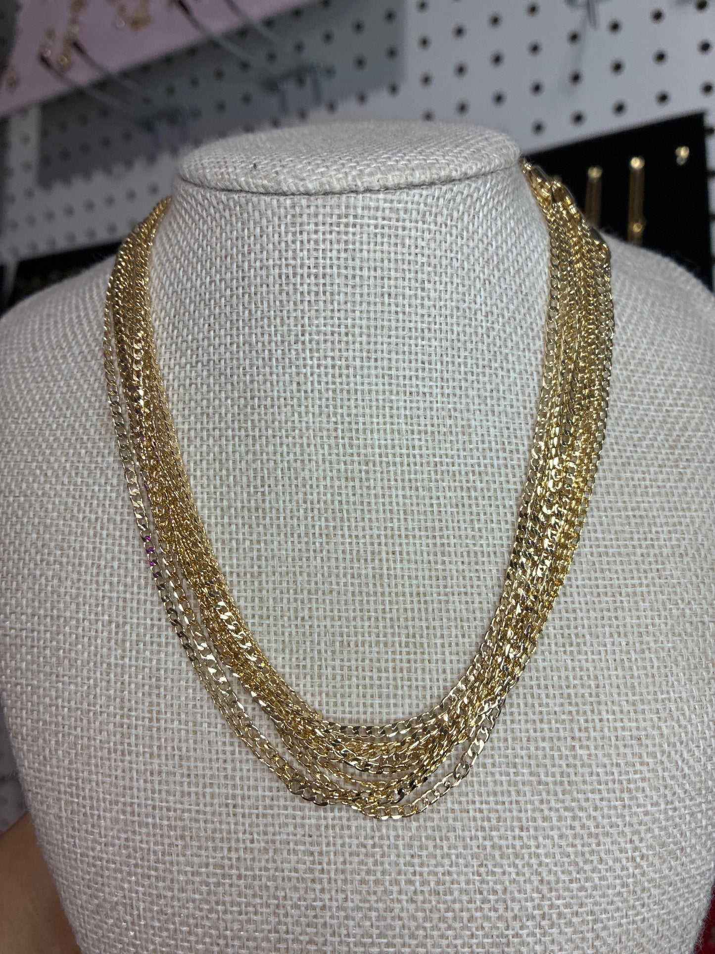 Thin Cuban 16” Necklace