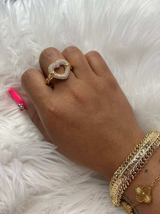 Heart Diamond 💎 Ring