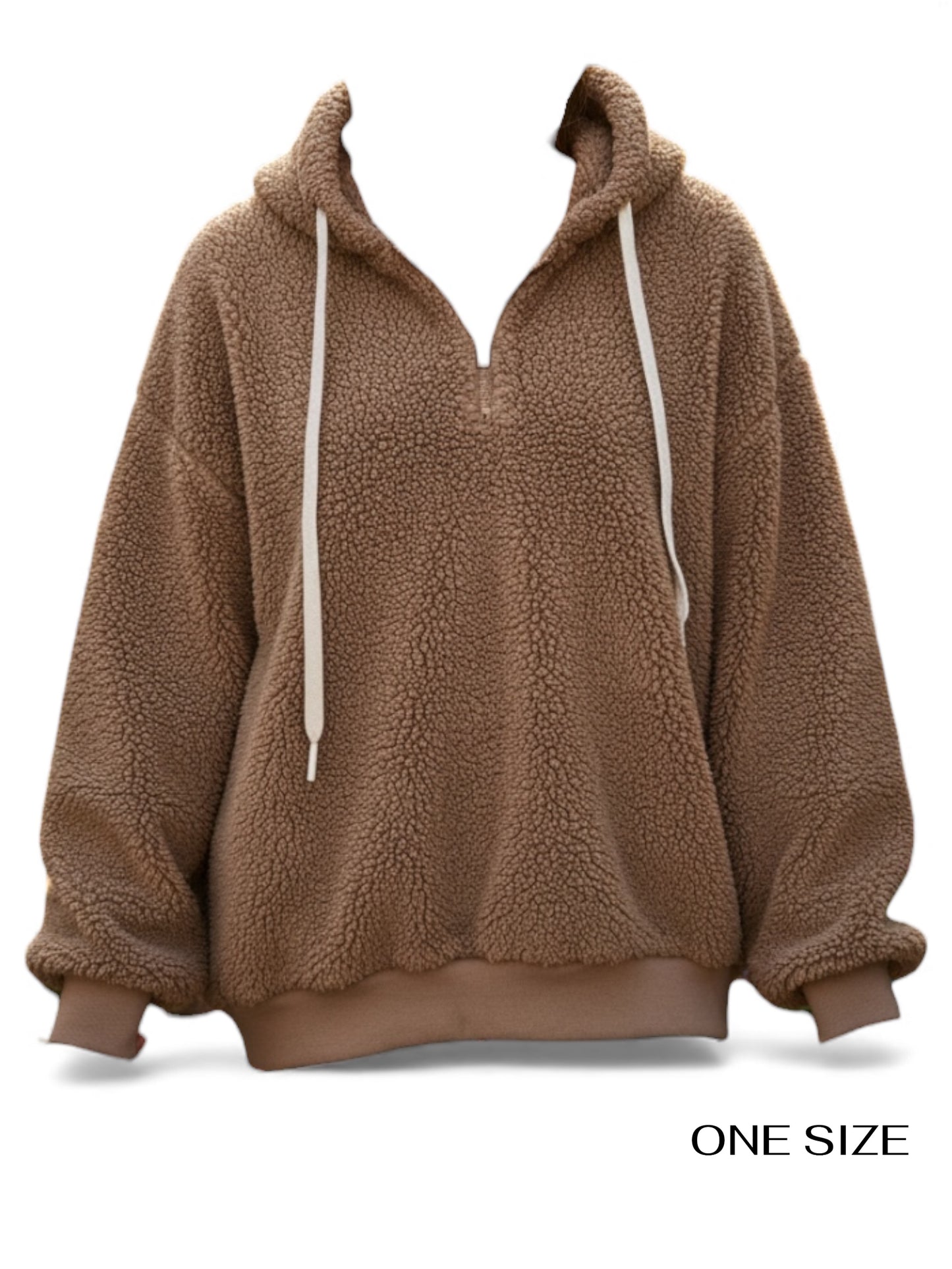 Warm Plush Pullover  Hoodie