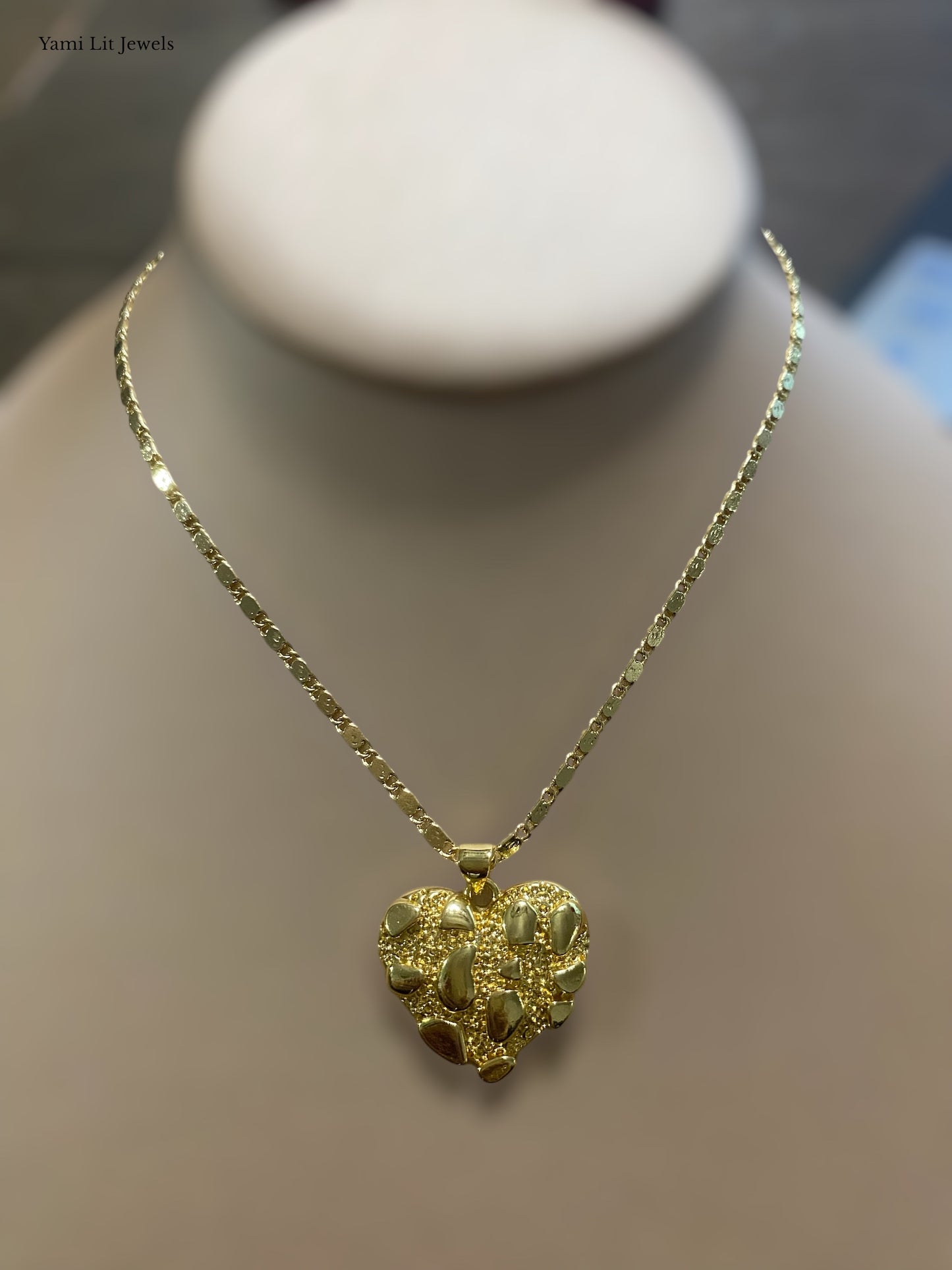 Nugget Heart ♥️ Necklaces