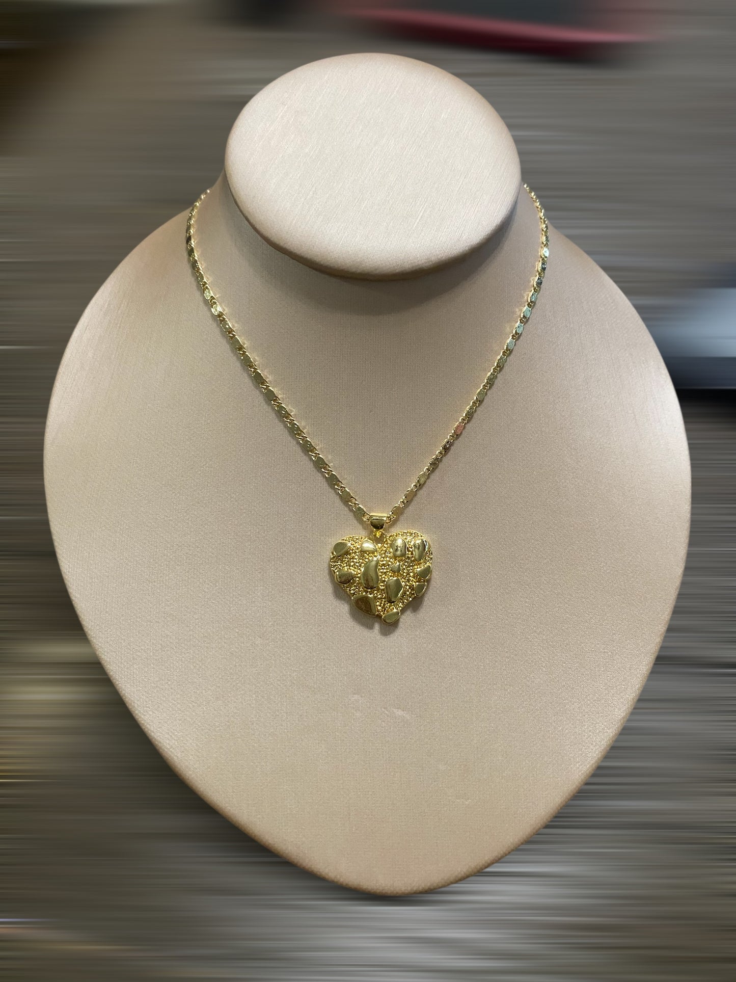 Nugget Heart ♥️ Necklaces