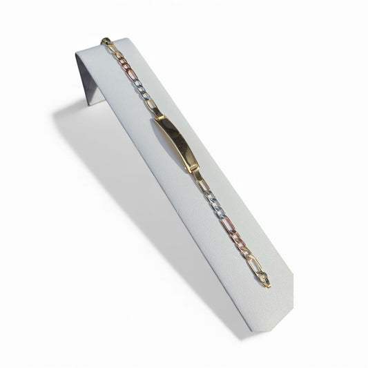 3 Toned Fígaro Bracelet