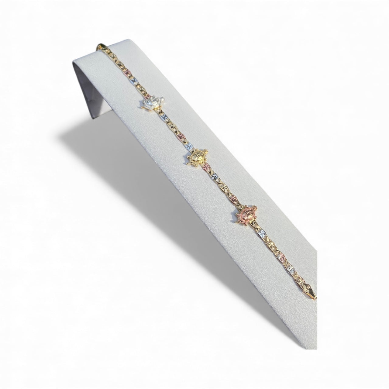 3 Toned Turtle Bracelet