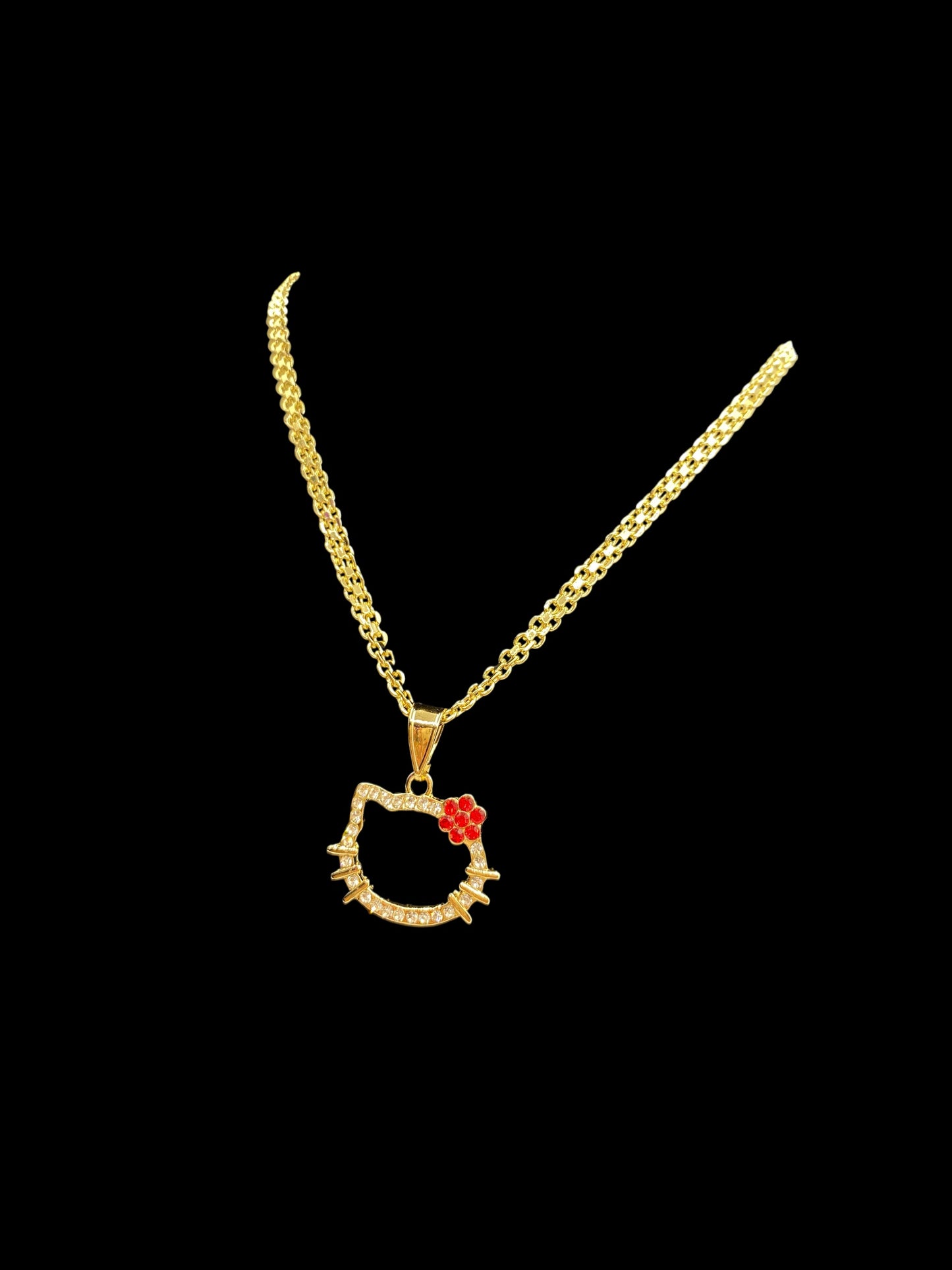 Hello Kitty Gold Plated necklace