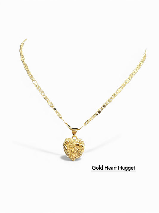 Gold Nugget Necklace