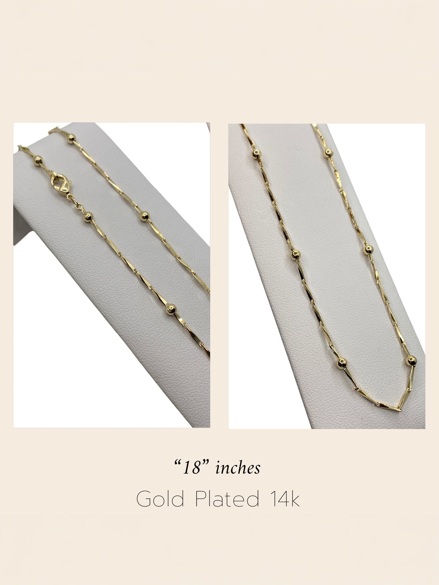 14K Gold Plated Necklace