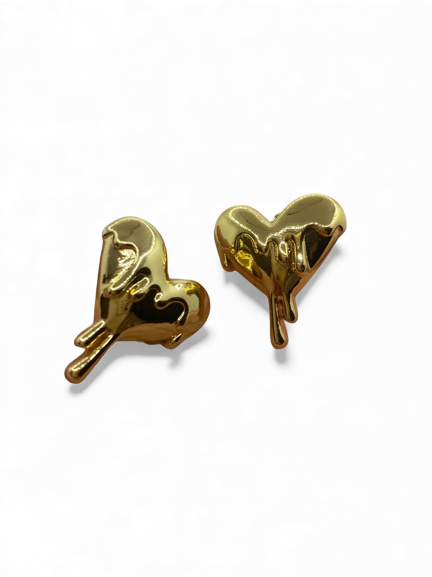 Heart drop Studs