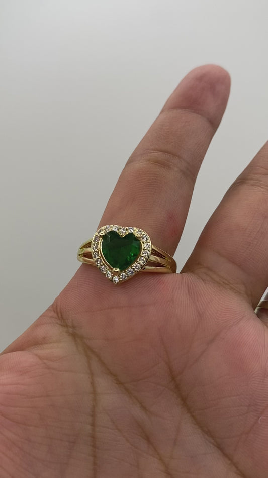 Green Heart 💚 Ring